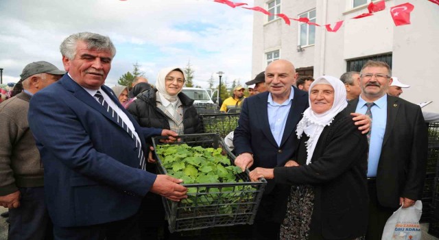 Keçiören Belediyesinden çiftçilere ücretsiz fide desteği