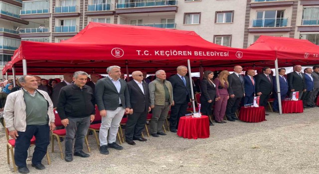 Keçiörende Deniz Baykalın isminin verildiği park açıldı