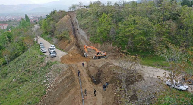 Kendi cazibesiyle akacak, yeni yerleşim alanlarına içme suyu sağlayacak