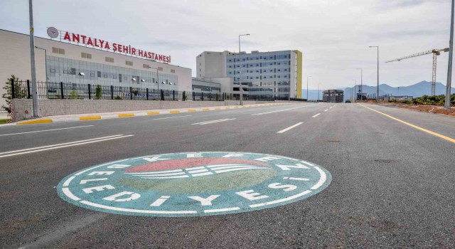 Kepezden şehir hastanesine muhteşem yol