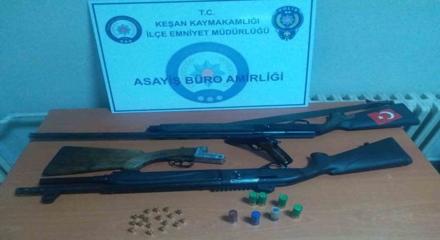 Keşanda silahlı kavgada gözaltına alınan 7 şüpheliden 2si tutuklandı