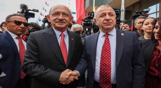 Kılıçdaroğlundan, Zafer Partisi Genel Başkanı Özdağa ziyaret