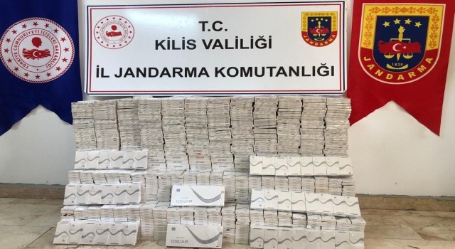 Kiliste kaçak sigara operasyonu: 1 gözaltı