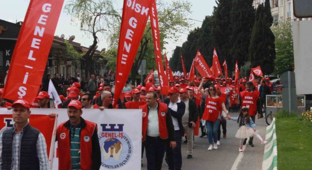 Kırklarelinde 1 Mayıs kutlamaları