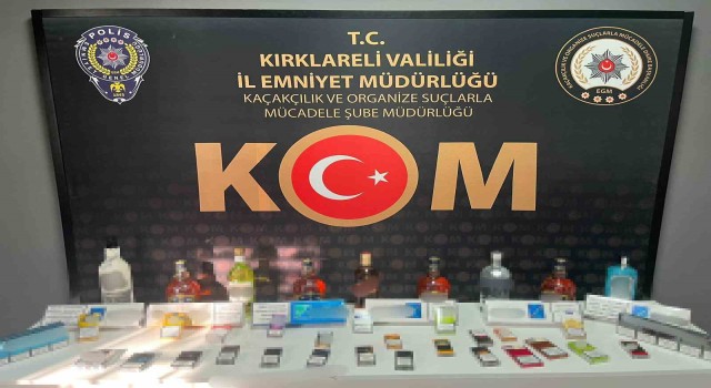 Kırklarelinde kaçakçılık operasyonu