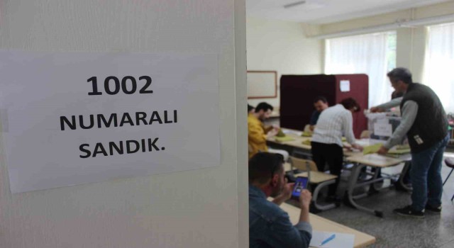 Kırklarelinde oy sayma işlemi başladı
