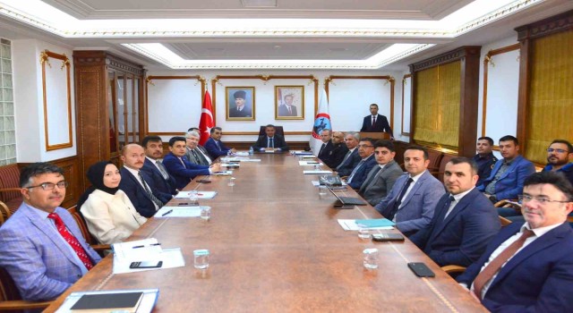 Kırşehirde seçim güvenliği toplantısı yapıldı