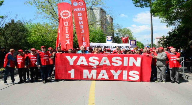 Kocaelide 1 Mayıs coşkusu