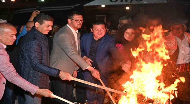 Kumlucada Yörük ateşi yakıldı