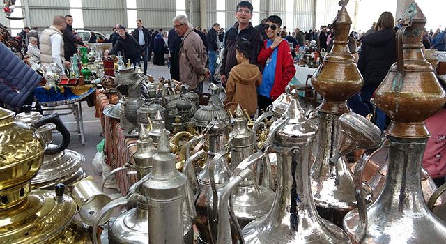 Kütahya antika pazarı büyük ilgi görmeye başladı