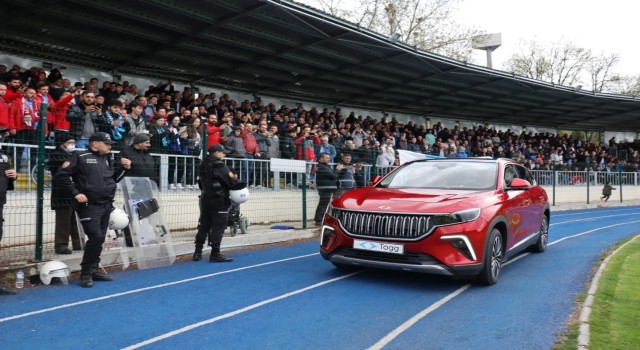 Kütahya Dumlupınar Stadyumunda Togg heyecanı