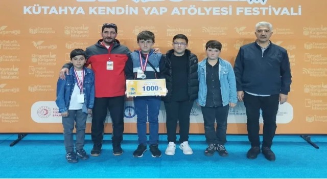 Kütahya Köprüören Tek Termik Ortaokulundan bir başarı daha