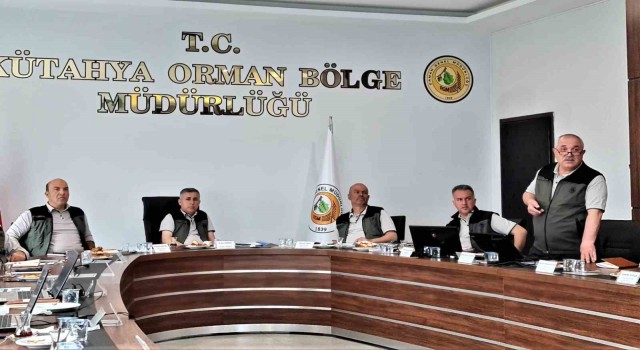Kütahya OBMde 2023 yılı orman yangınları ile mücadele tedbirleri masaya yatırıldı