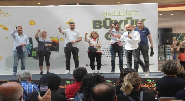 Malatya Parkta çekiliş coşkusu