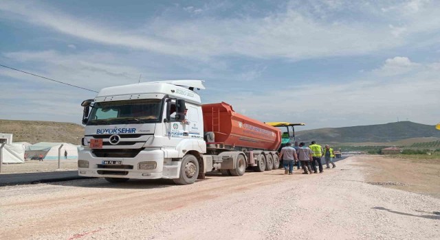 Malatyada yol çalışmaları devam ediyor