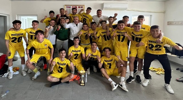 Manisaspor U18 Takımı, Türkiyenin en iyi 20 takımı arasına adını yazdırdı