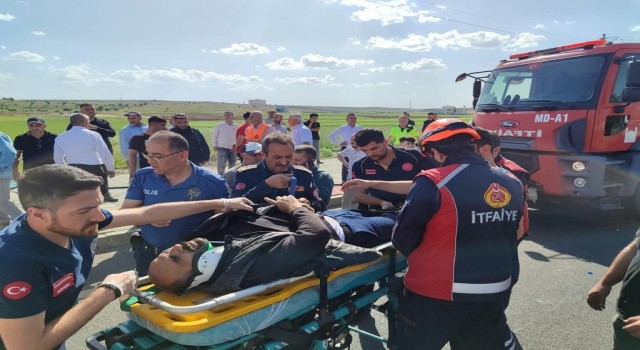 Mardinde aynı noktada 2 farklı kaza: 7 yaralı