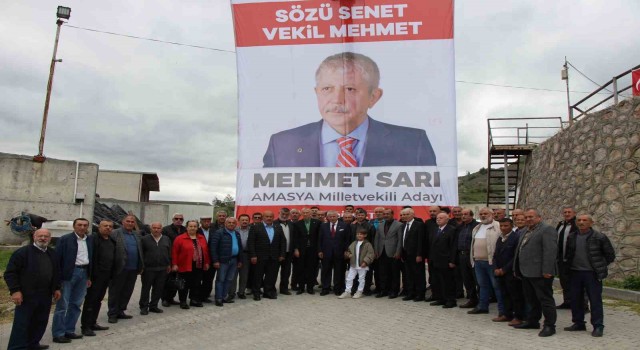 Mehmet Sarı: “Geleceği aydınlık bir Amasya hazırlıyoruz”