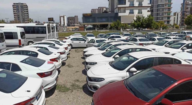 Mersinde araç stoku yapan firmaya işlem yapıldı