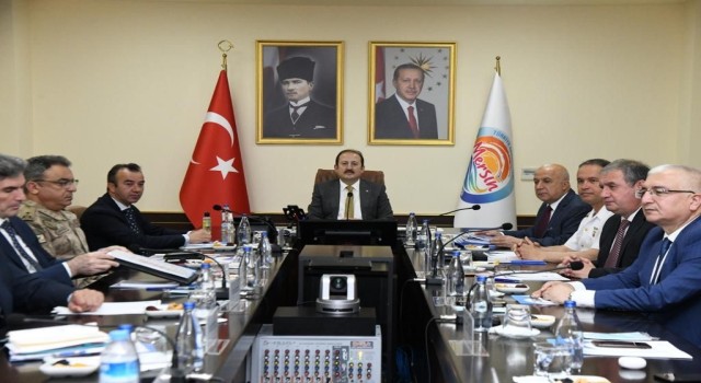 Mersinde seçim güvenliği toplantısı gerçekleştirildi