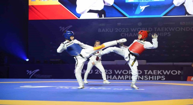 Merve Dinçel, Dünya Tekvando Şampiyonasında finale yükseldi