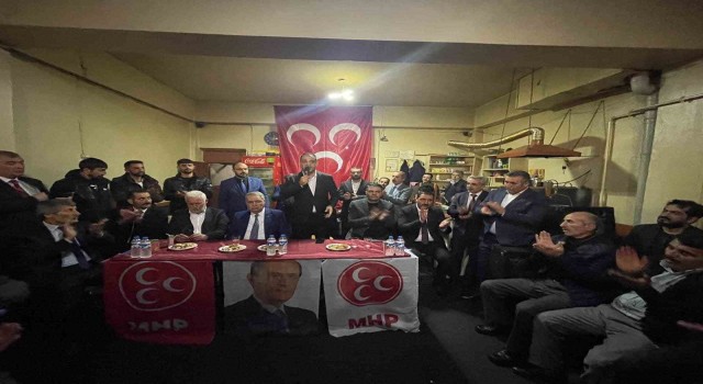 MHP Aşkale Seçim Koordinasyon Merkezinde coşkulu açılış