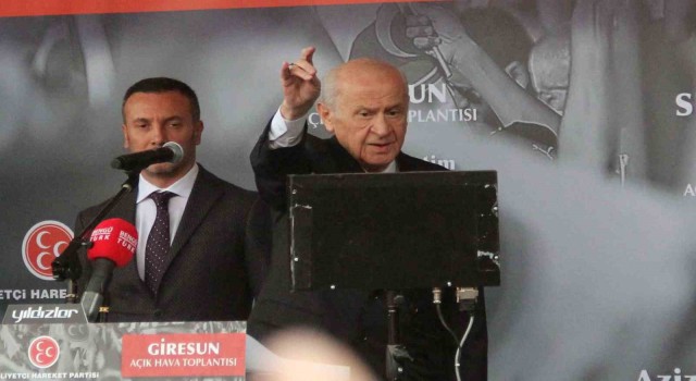 MHP Lideri Devlet Bahçeli: “ Zillet ittifakı sırtını zalimlere, sırtlanlara, akbabalara dayamıştır”