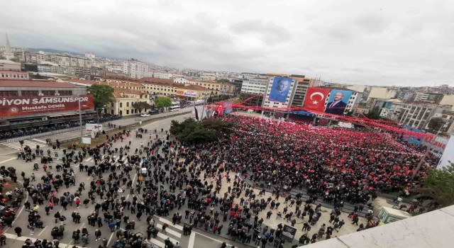 Millet İttifakı Samsun mitingi