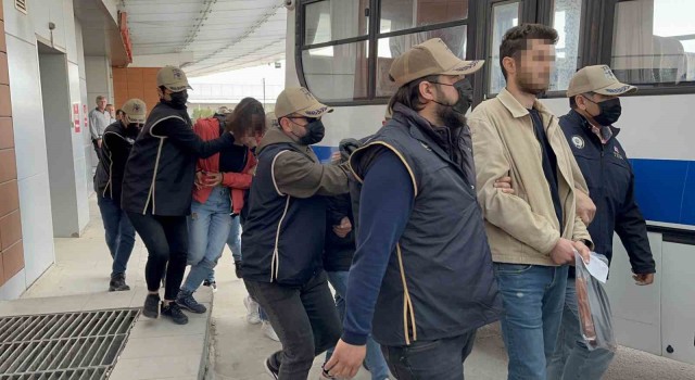 Milletvekili adaylarının da içinde bulunduğu 10 terör şüphelisi adliyeye sevk edildi