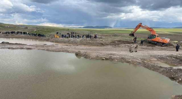 Minik Enes, ineğini kurtarmaya çalışırken gölette boğuldu