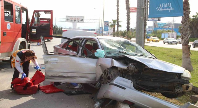 Motosikletle işe giden mesai arkadaşlarını ölüm ayırdı
