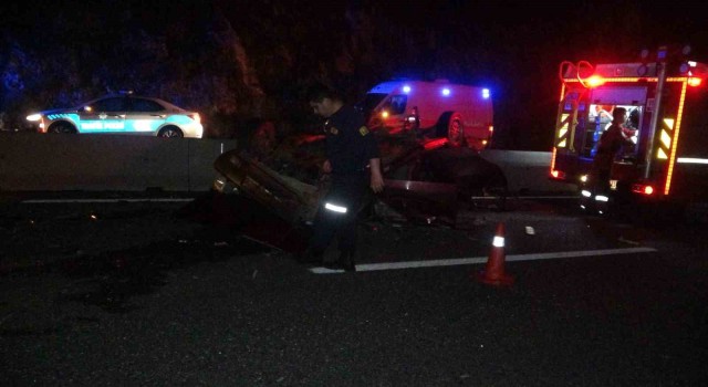 Muğlada trafik kazası: 1 ölü 1 yaralı