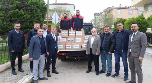 Muhtarlara kırtasiye desteği