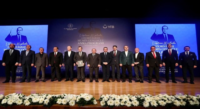 Mümin Gençoğlu vefatının 30uncu yılında anıldı