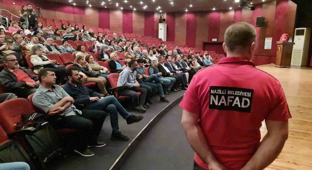 Nazilli doğal afetlere NAFADla hazırlanıyor