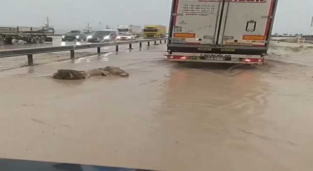 Niğdede etkili olan dolu tarım arazilerini vurdu