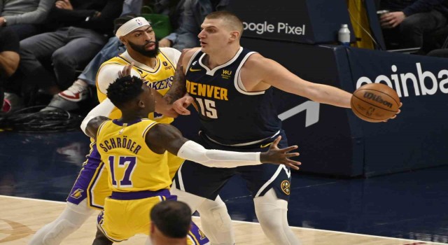 Nuggets, Lakersı yenerek seride 2-0 öne geçti