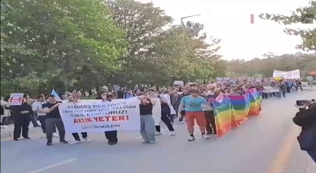 ODTÜde LGBT yürüyüşü