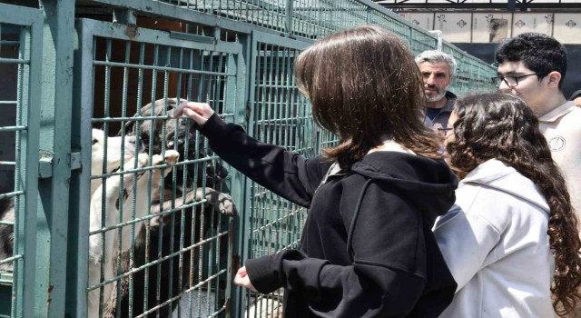 Öğrenciler, Esenyurt Belediyesinin Modern Hayvan Bakımevini ziyaretti
