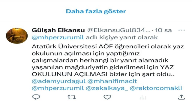 Öğrencilerinin çağrısı, Yurdagülden karşılık buldu