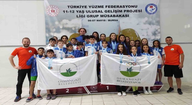 Osmangazili kulaçlar Bursaya damga vurdu