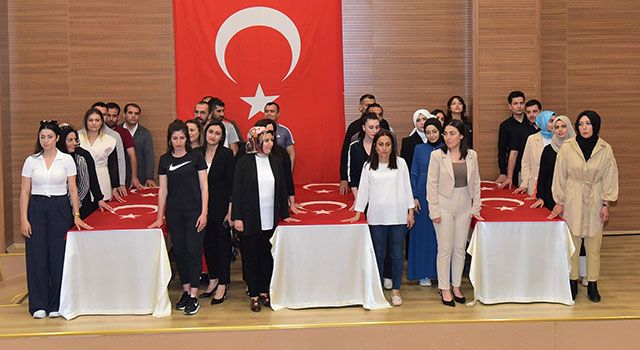 Osmaniye'de Sözleşmeli personel yemin ederek kadroya geçti