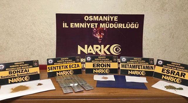 Osmaniye'de Uyuşturucu operasyonunda 23 şüpheli yakalandı