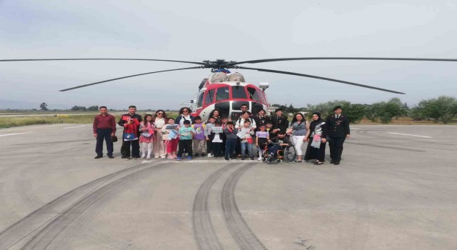 Özel çocuklar Filo Komutanlığında ağırlandı