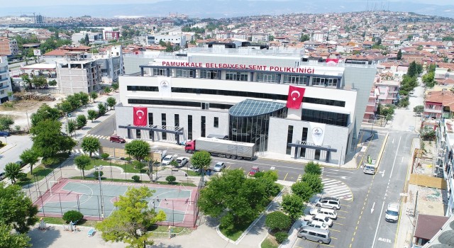 Pamukkale Belediyesi Semt Polikliniğinden tam gün hizmet
