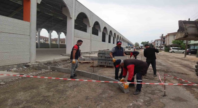 Pazaryeri çevre yolları yenileniyor