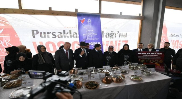 Pursakların yöresel lezzetlerine büyük ilgi