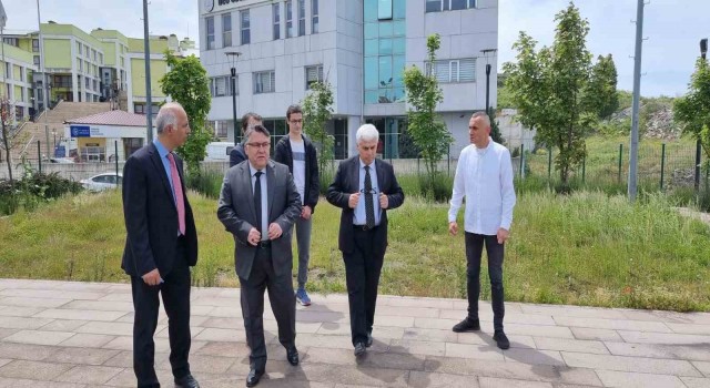 Rektör Özölçer, 15 Temmuz Kampüsünü inceledi
