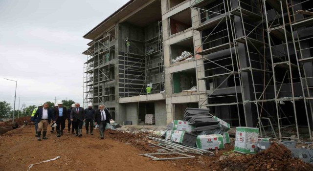 Sağlık Kentte ilerleme yüzde 60