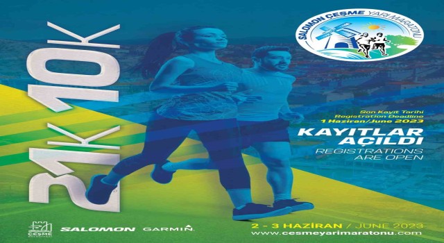 Salomon Çeşme Yarı Maratonu, 3 Haziranda başlıyor
